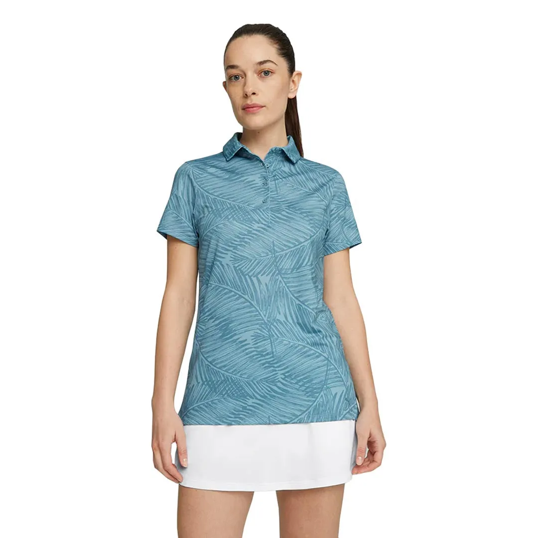 Puma - Women's MATTR Fern Short Sleeve Polo (621633 03) Compact Fit Look Compact Design