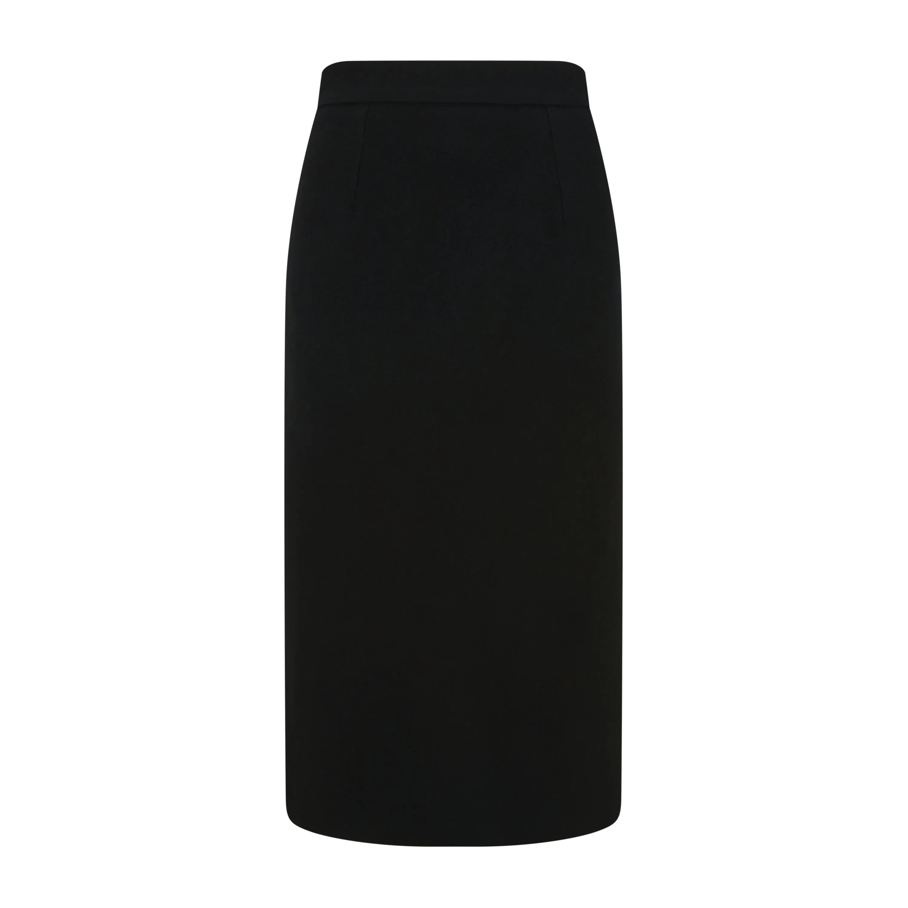 Easy Layer Kian Wool Crepe Pencil Skirt