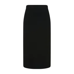 Easy Layer Kian Wool Crepe Pencil Skirt