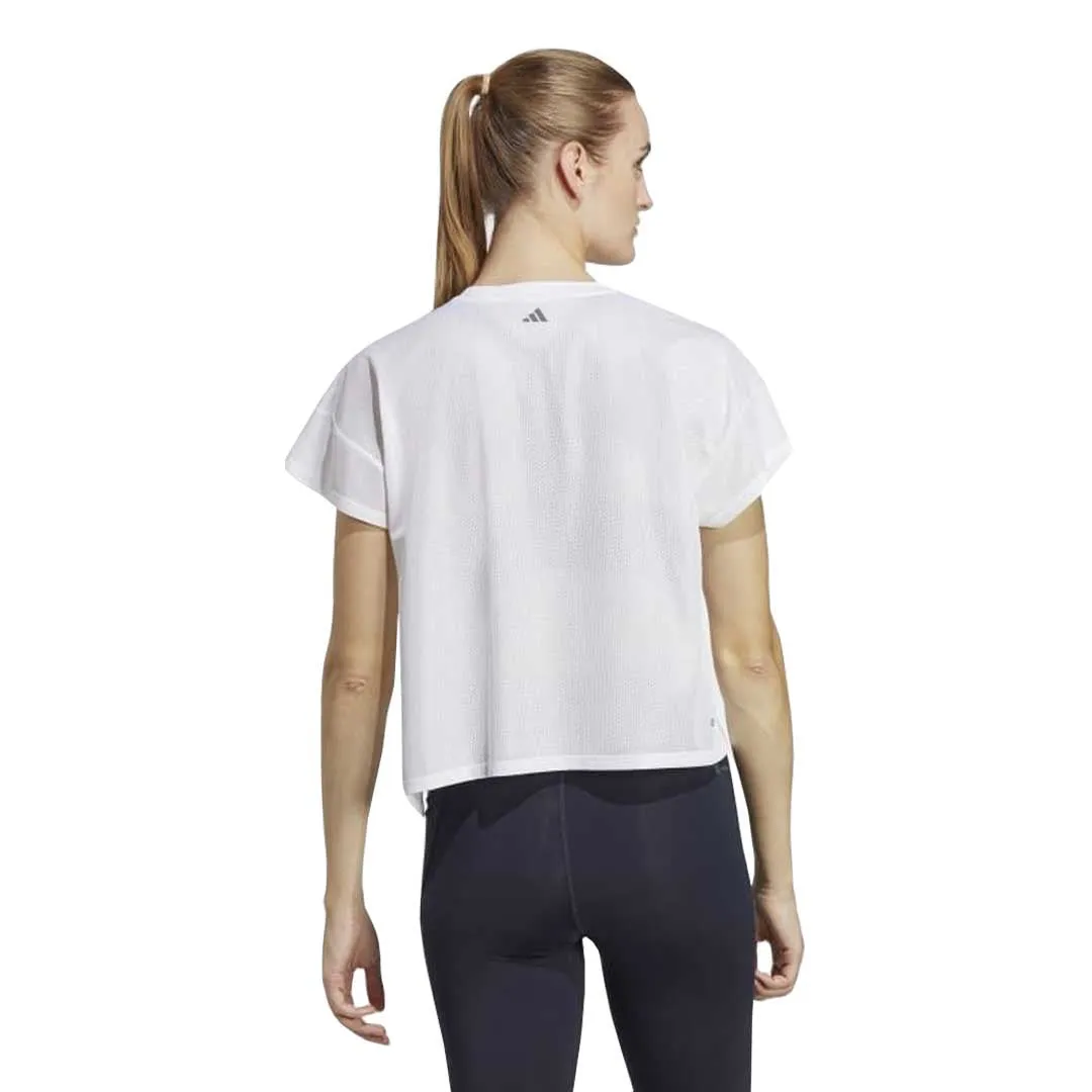 Breathable Design Climate Adaptive Design adidas - Women's HIIT Quickburn Training T-Shirt (HY5408)