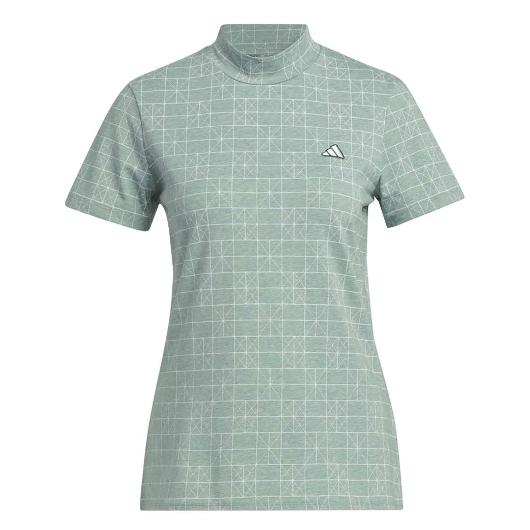 Microfiber Blend adidas - Women's Go-To Printed Polo (IV6987)