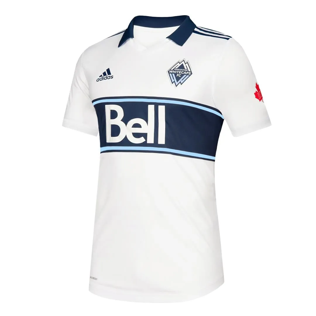 Durable Chill Piece NoiseReduciting Fabric adidas - Women's Vancouver Whitecaps FC Jersey (GI6475)