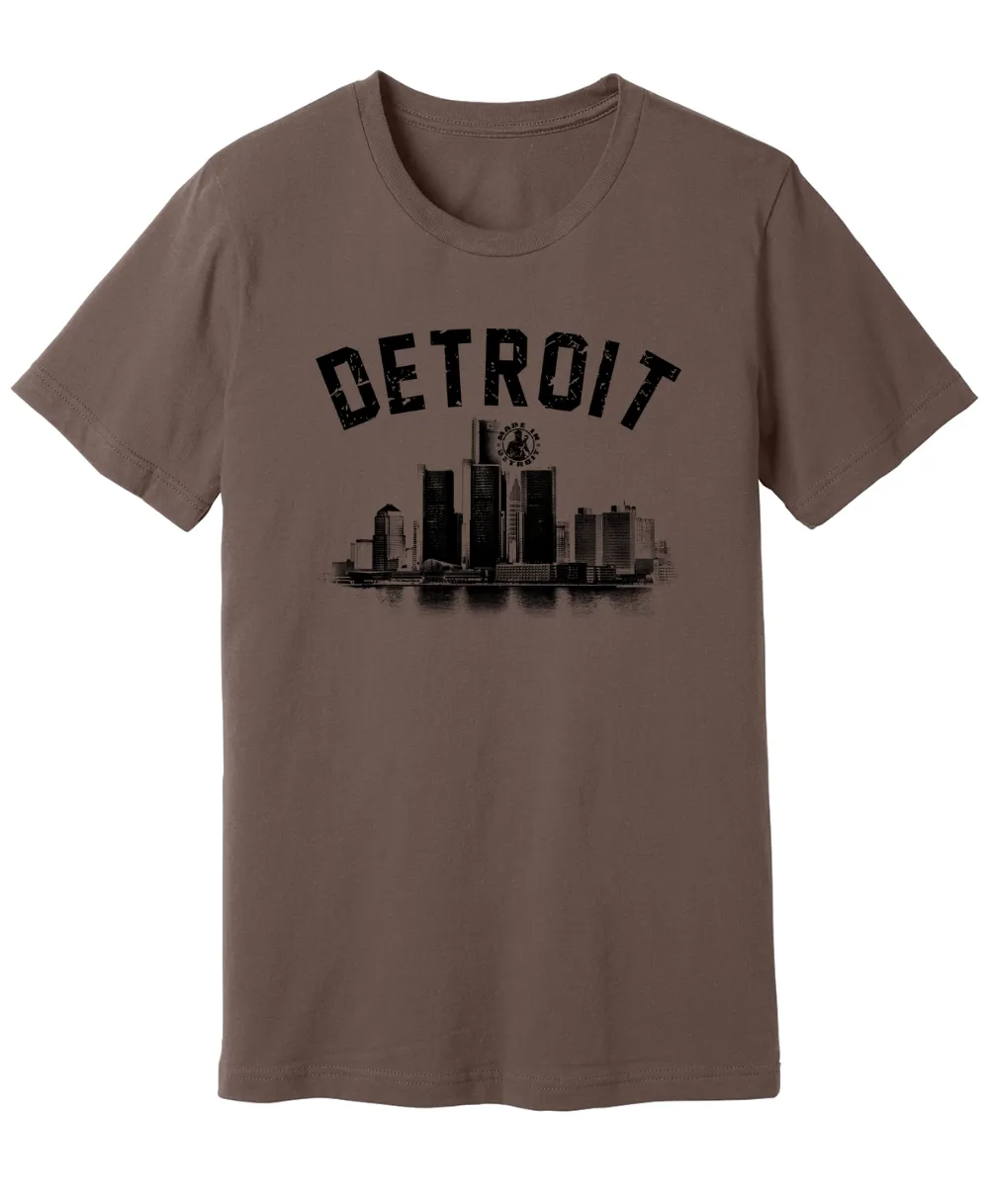 Easy Wear Weekend Comfort Wear Detroit Arch Skyline Shirts