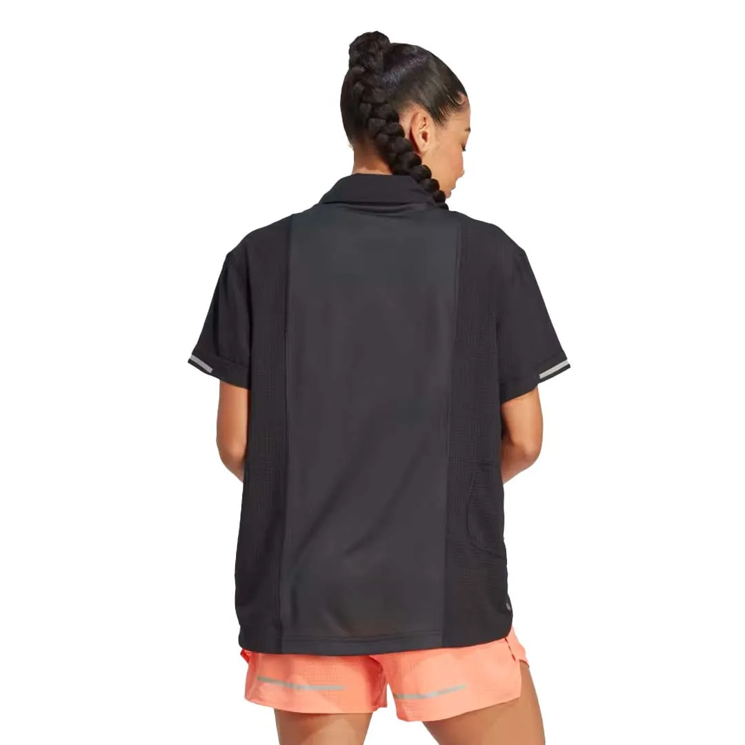 adidas - Women's X-City Running Heat.Rdy T-Shirt (HA4333) Flex Fit Design Fashion Forward Layer
