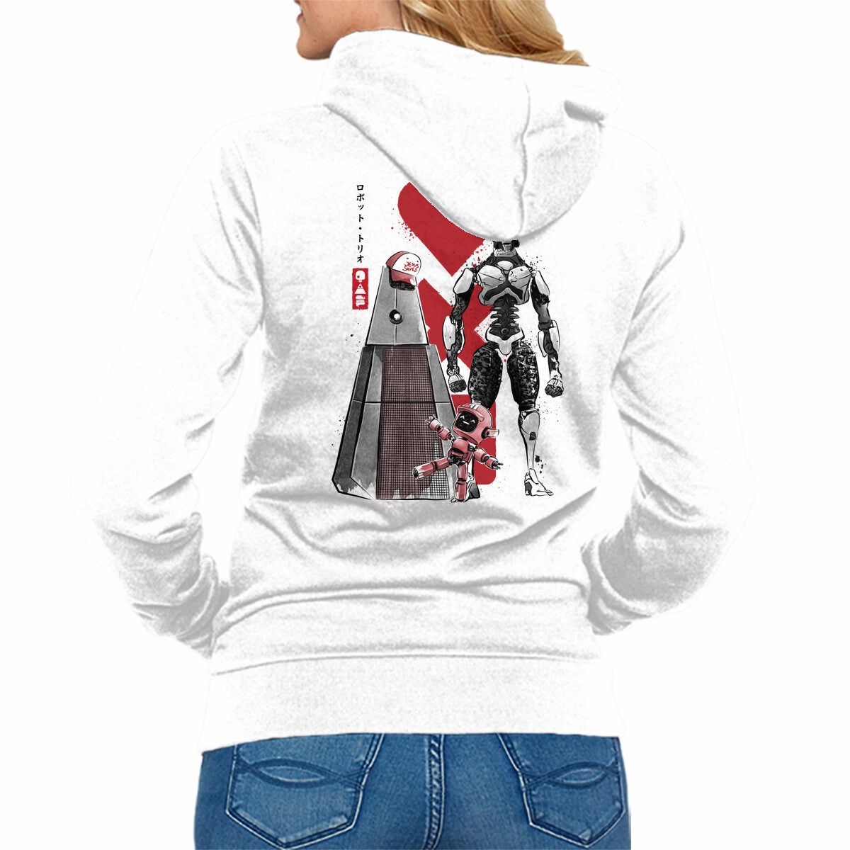 Three Robots Sumi-E product sock comfort Go-to Wear