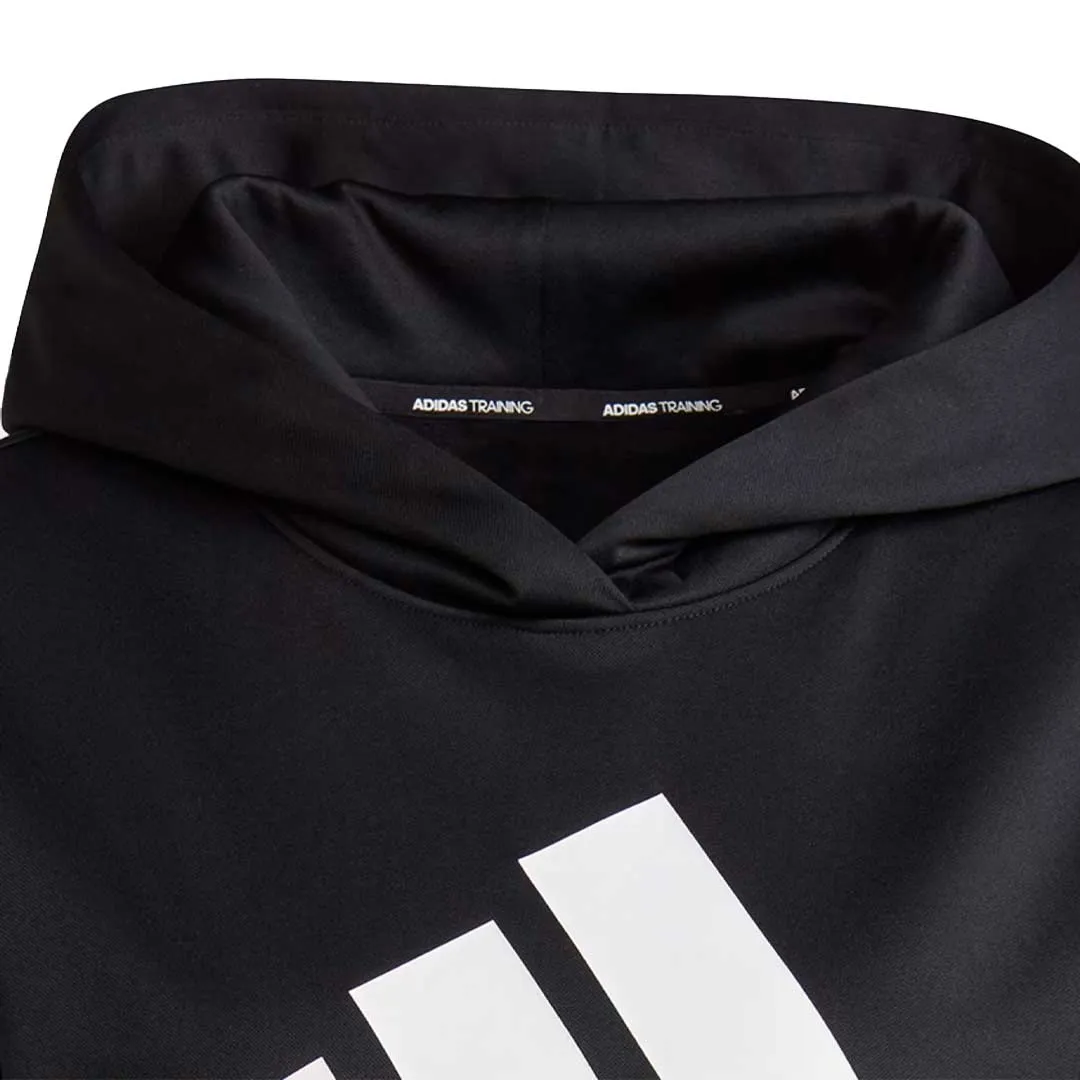 Compression Fit Technology adidas - Women's Badge Of Sport Logo Hoodie (Plus Size) (HI5705)