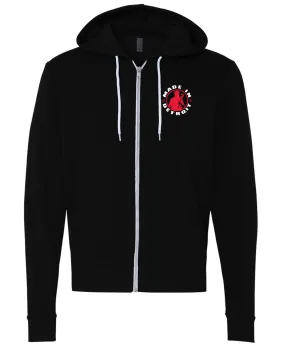 MID Original Zip-Up Tagless Neckline Design