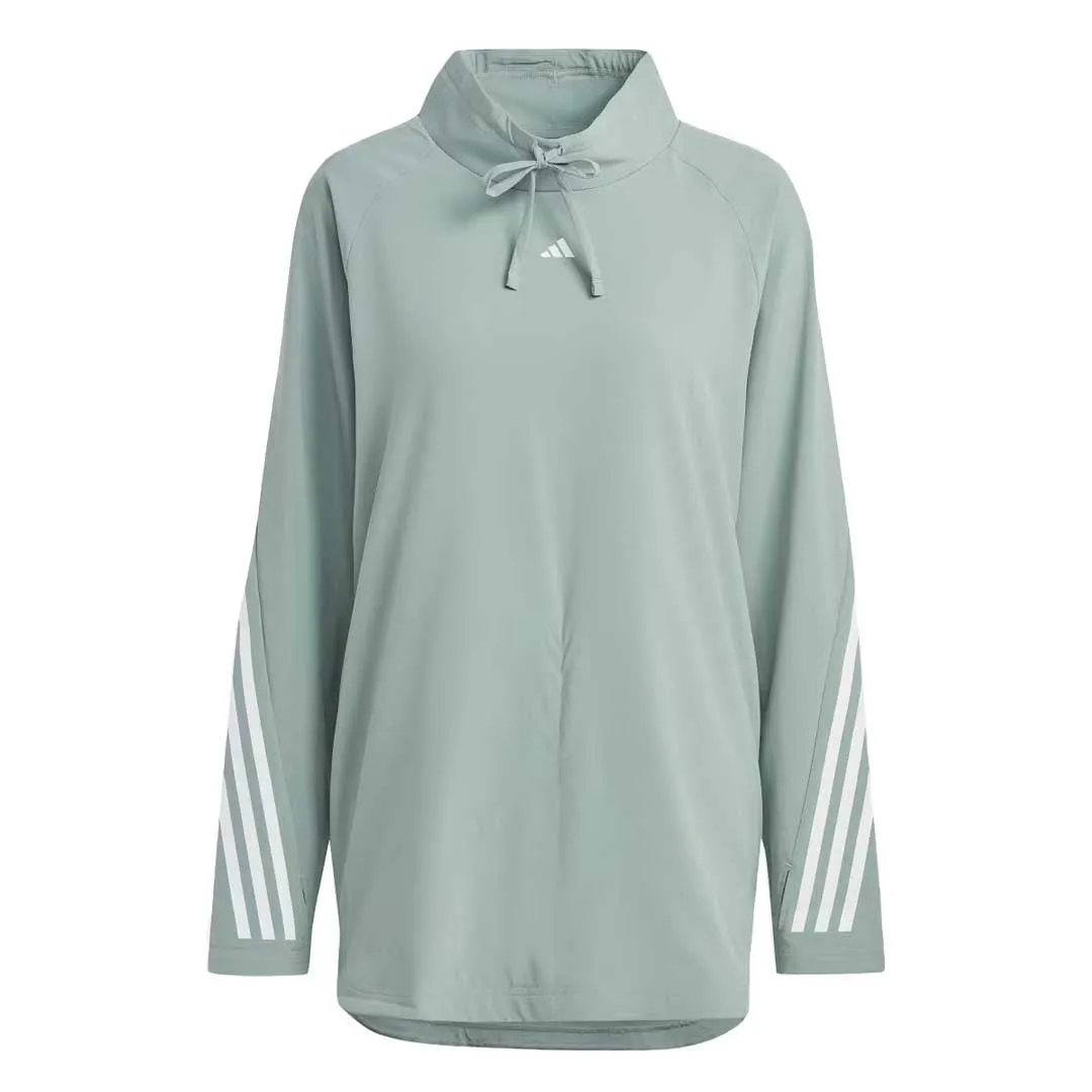 adidas - Women's Train Icons Full-Cover Top (HS2378) Mesh Venting