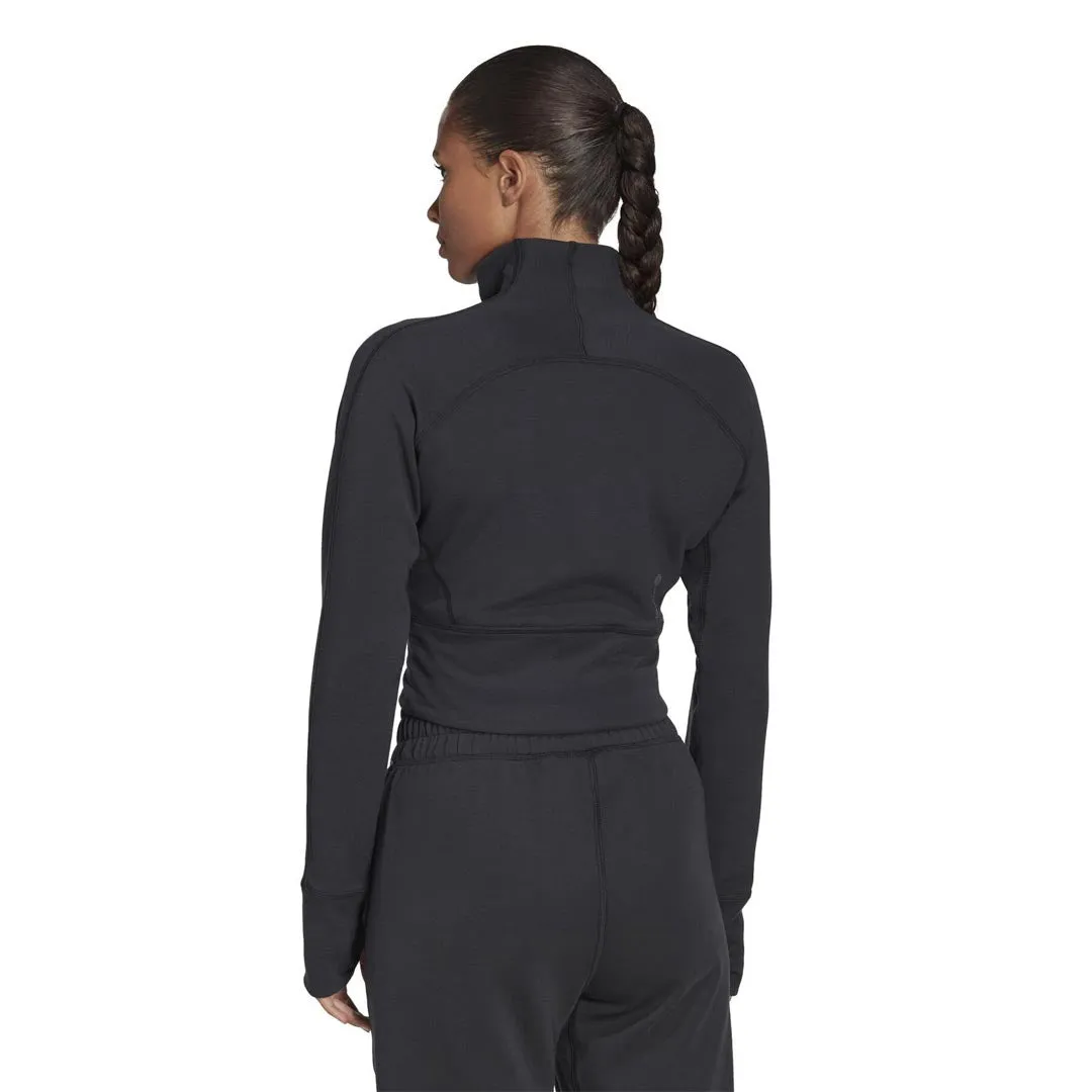 adidas - Women's AEROREADY Studio Jacket (HD8944) Stretch Fit Universal Fit Framework