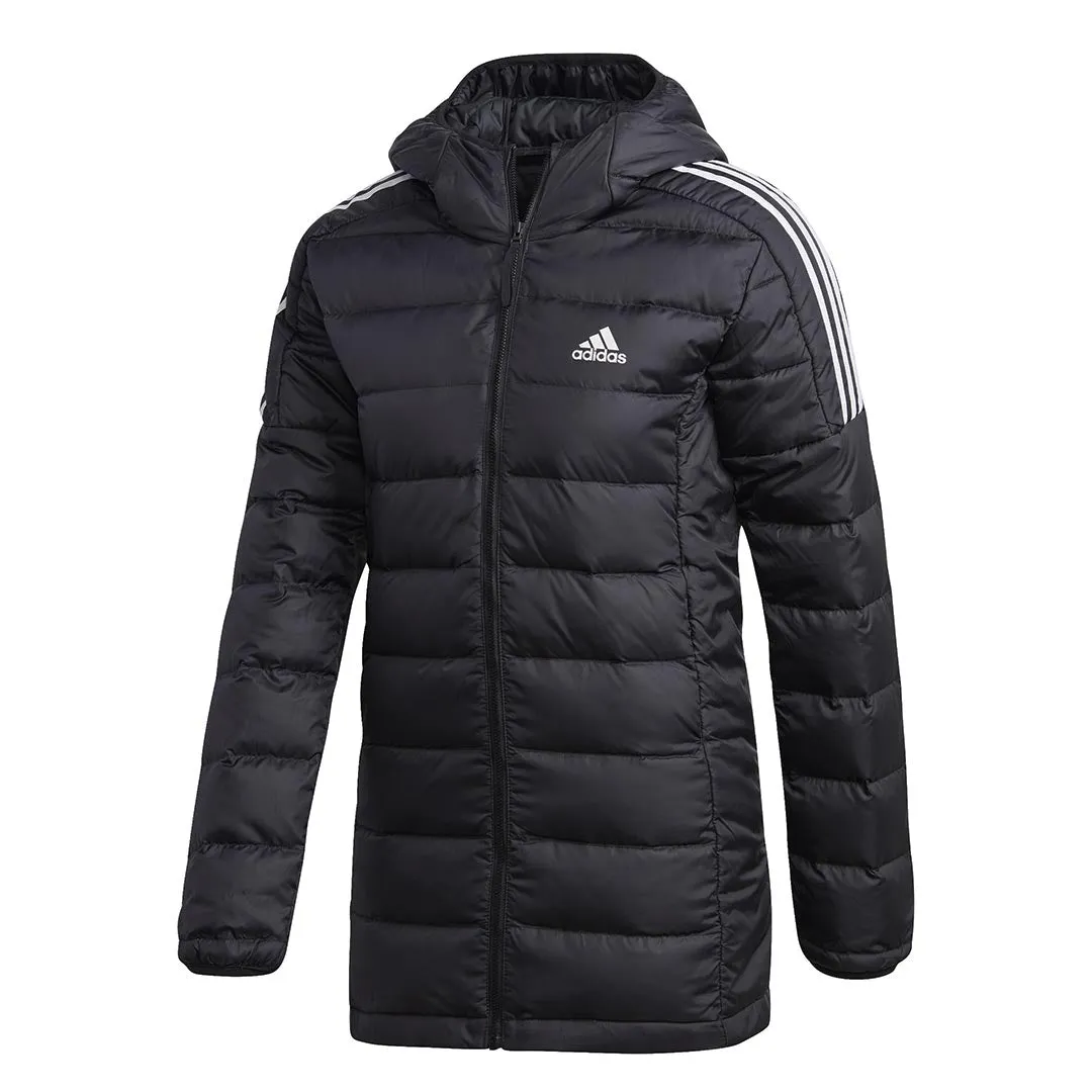 Stylish Basics HeatReflectiveLining adidas - Women's Essentials Light Down Hooded Parka Jacket (GH4590)
