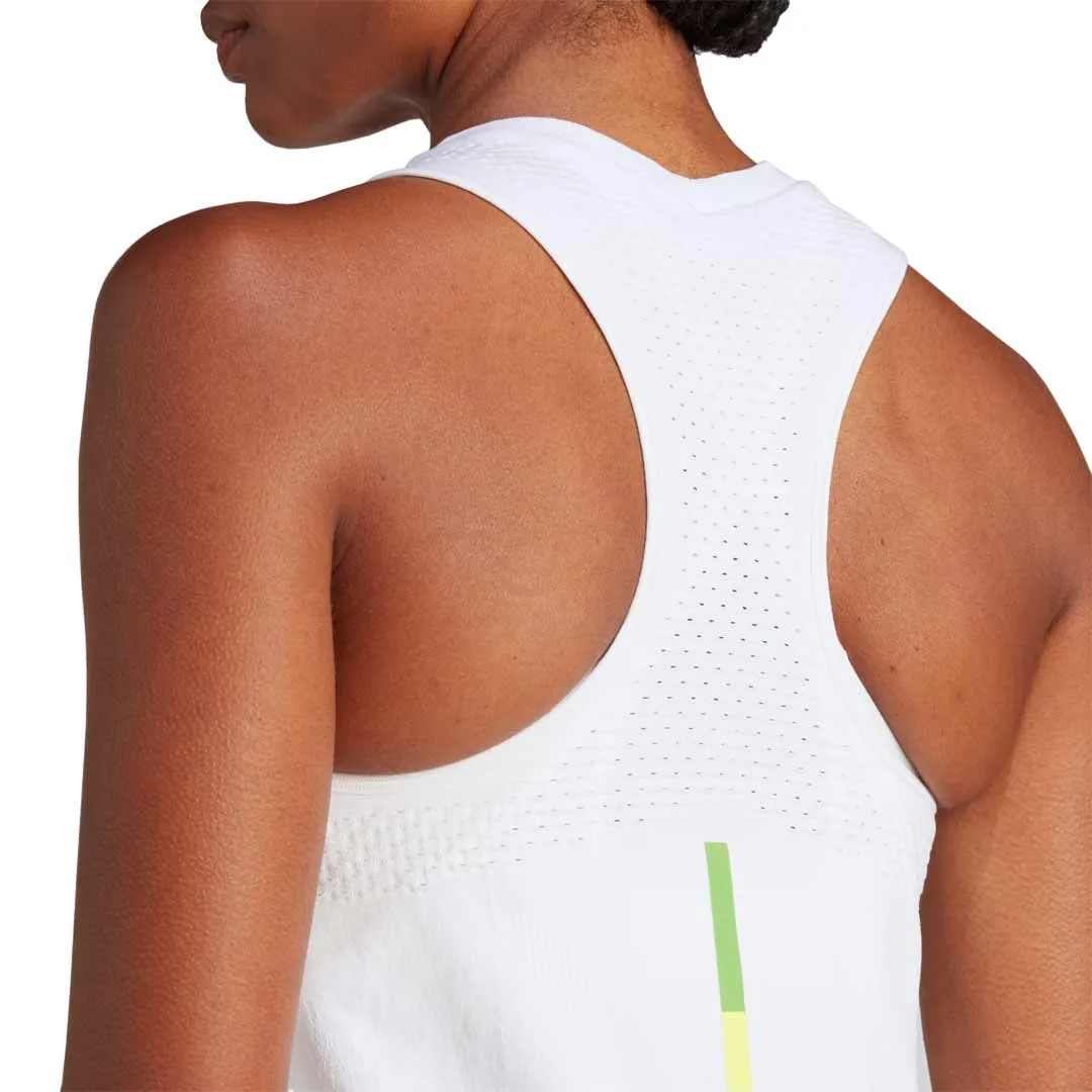 adidas - Women's Aeroready Pro Seamless Sleeveless Tennis Tank Top (IA7030) Sun Protective Fabric