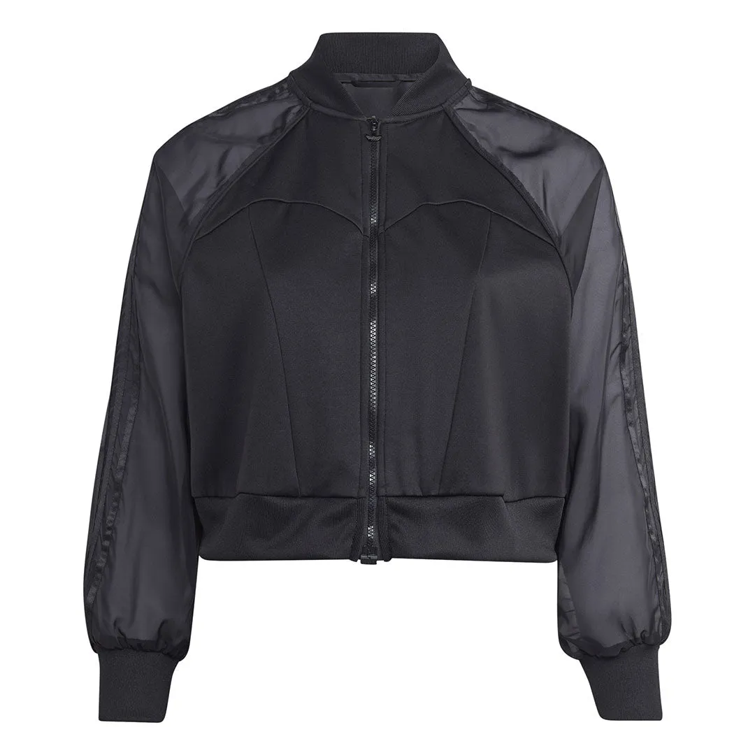 Comfy Layers Canvas Make adidas - Women's Original SuperGirl Track Top (Plus Size) (IC7226)