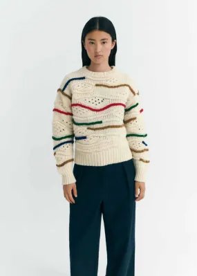 Macrame Candela Sweater Travel Essential