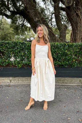 Floral Swing MADDIE DROP WAIST MIDI DRESS