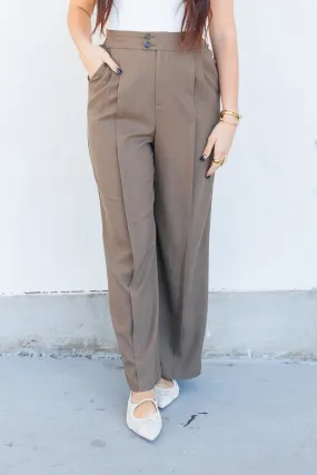 MARIE WIDE-LEG PANTS Fit Control Soft and Light