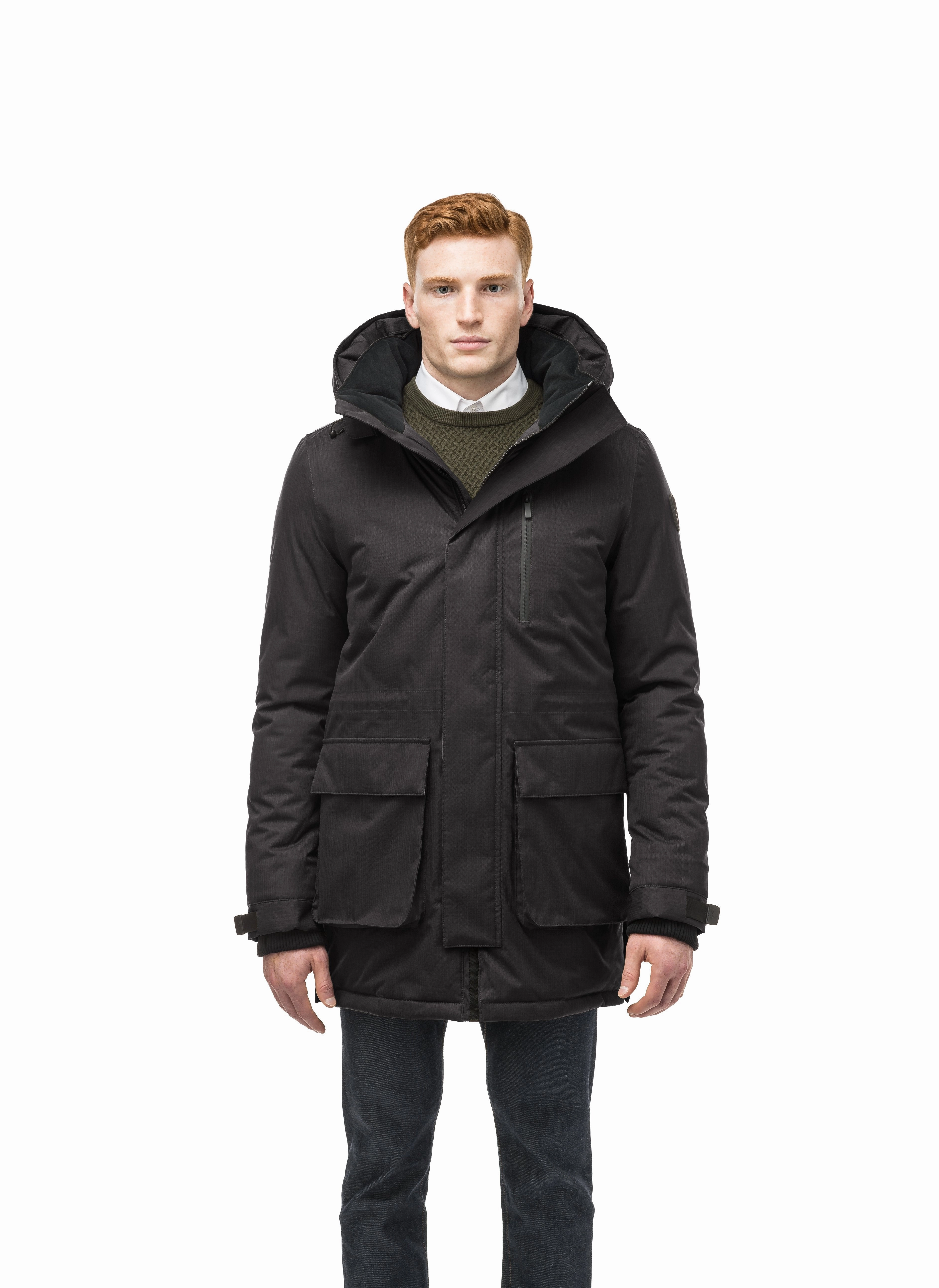 Martin Men's Hooded Parka Compression Fit