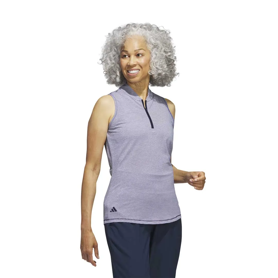 Ultraviolet Protection adidas - Women's Ottoman Printed Sleeveless Polo (IA7826)