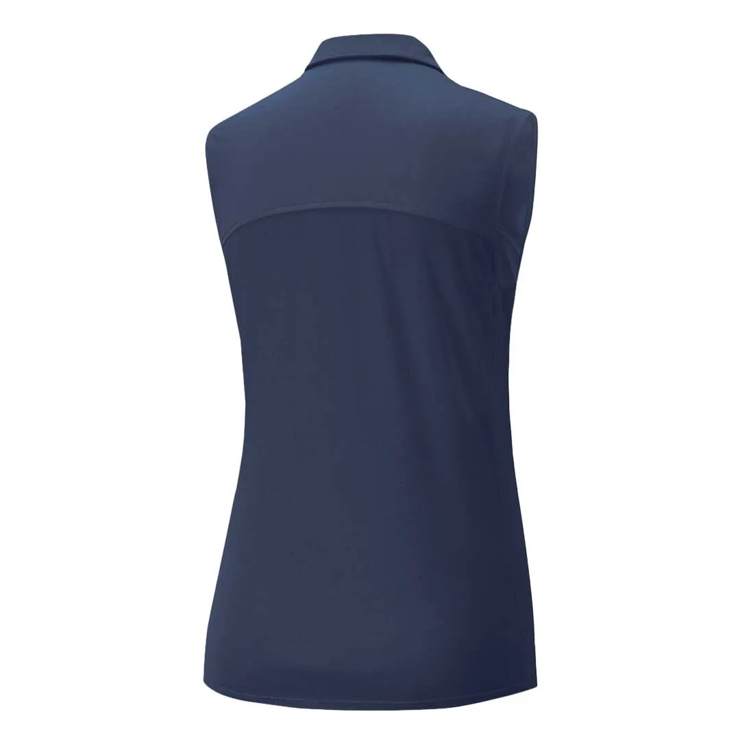 Puma - Women's Gamer Sleeveless Polo (532990 03) Auxiliary Attachment Points Airflow Optimization