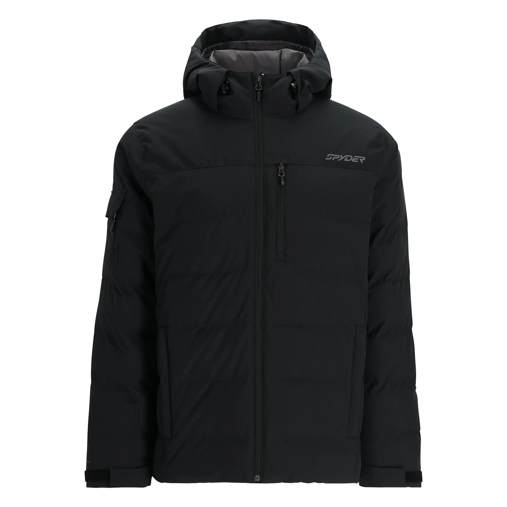 WaterResistantFabric 360?? Visibility Mens Bromont Jacket - Black