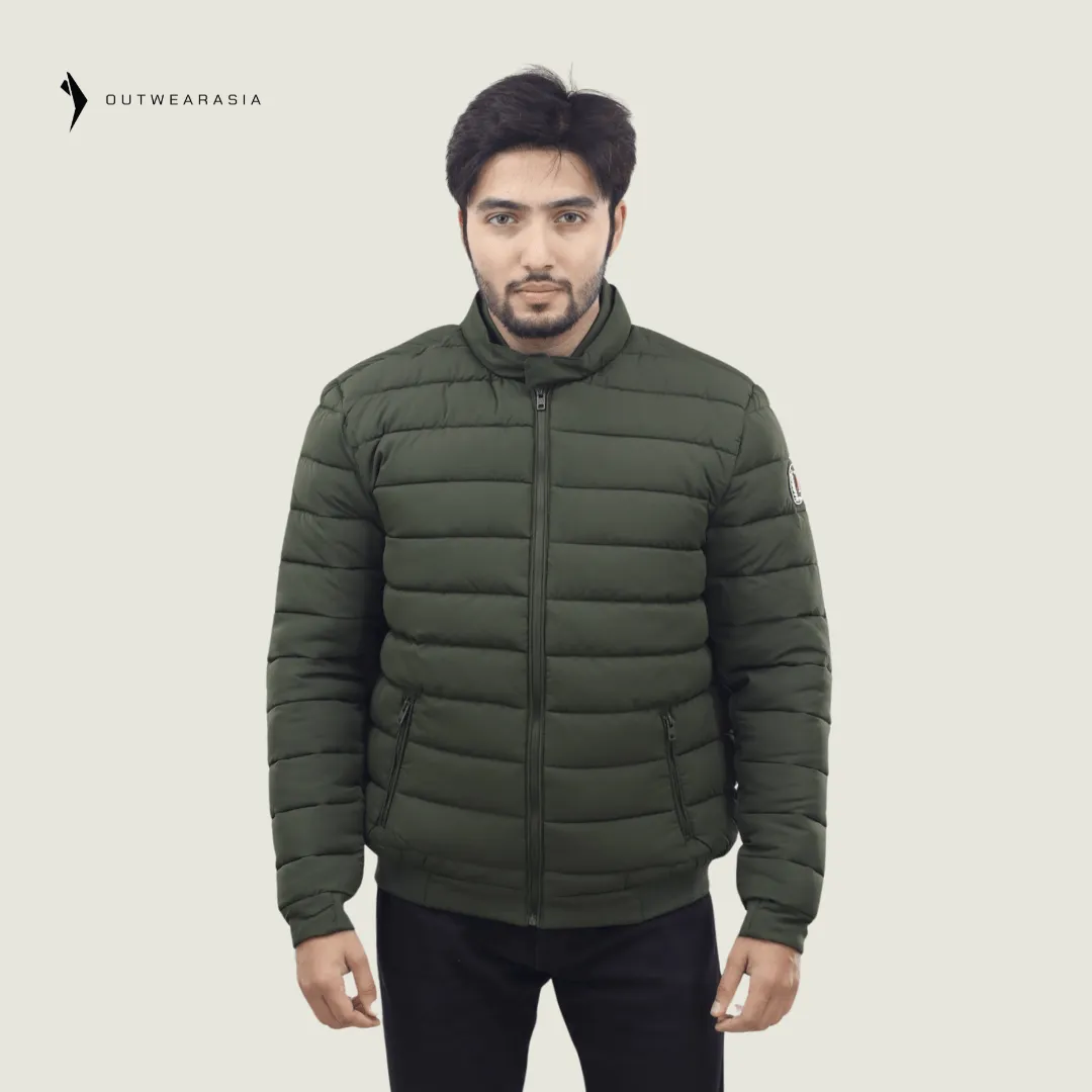 Men??s High Quality Premium light Weight Jacket Mj03 ?C Olive Stretch Weave Fabric