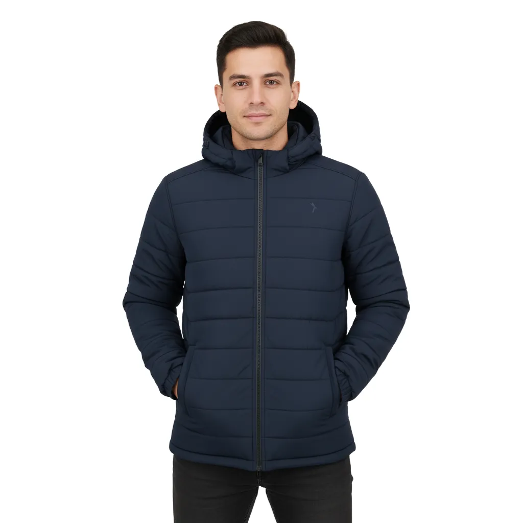 AbrasionResistant Surface Weekday Street Look Men??s High Quality Premium light Weight Jacket- Navy GarmaCB-BM1