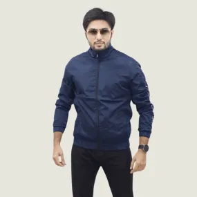 Ventilation Panels Reinforced Seam Construction Men??s High Quality Premium light Weight Jacket- Navy Millan