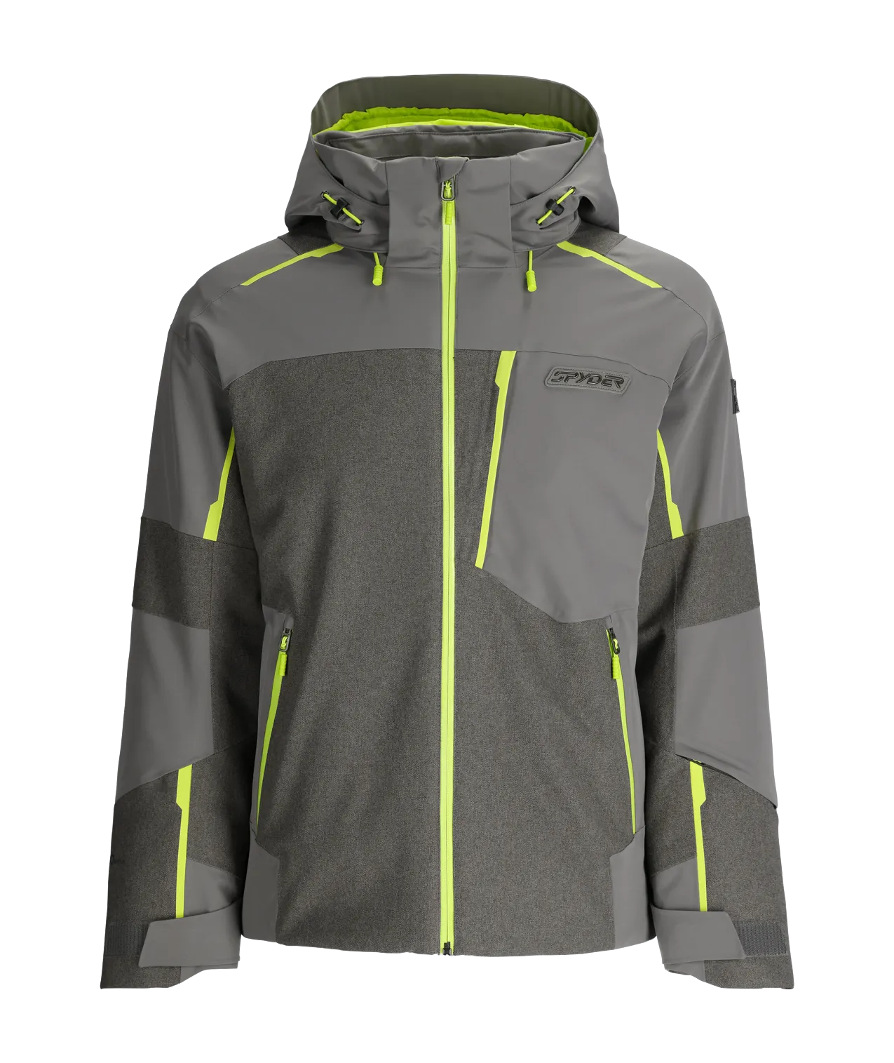 Mens Leader Jacket - Storm Vegan Leather Accents