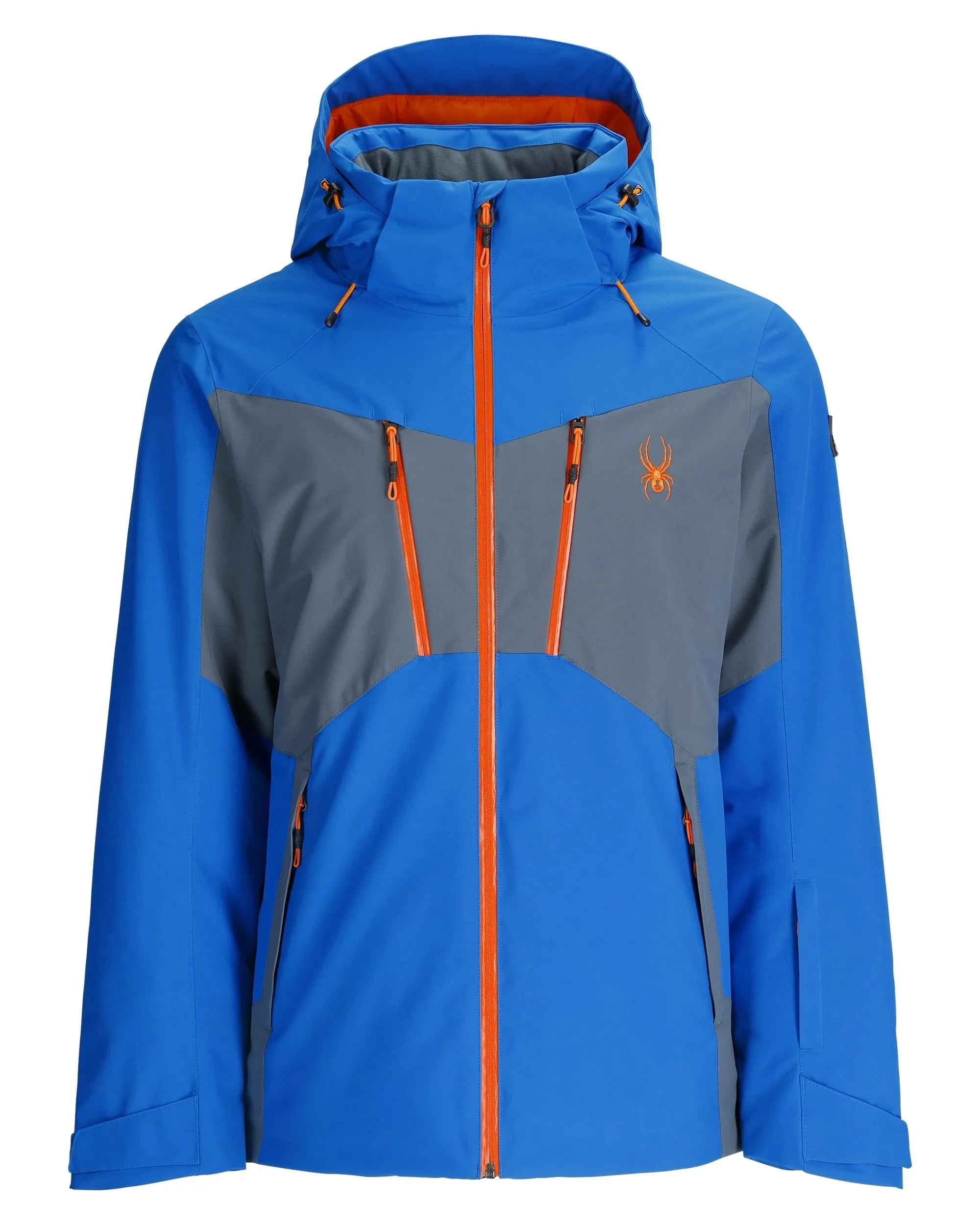 All Day Wear Fray Resistant Edges Mens Rival Jacket - Cobalt