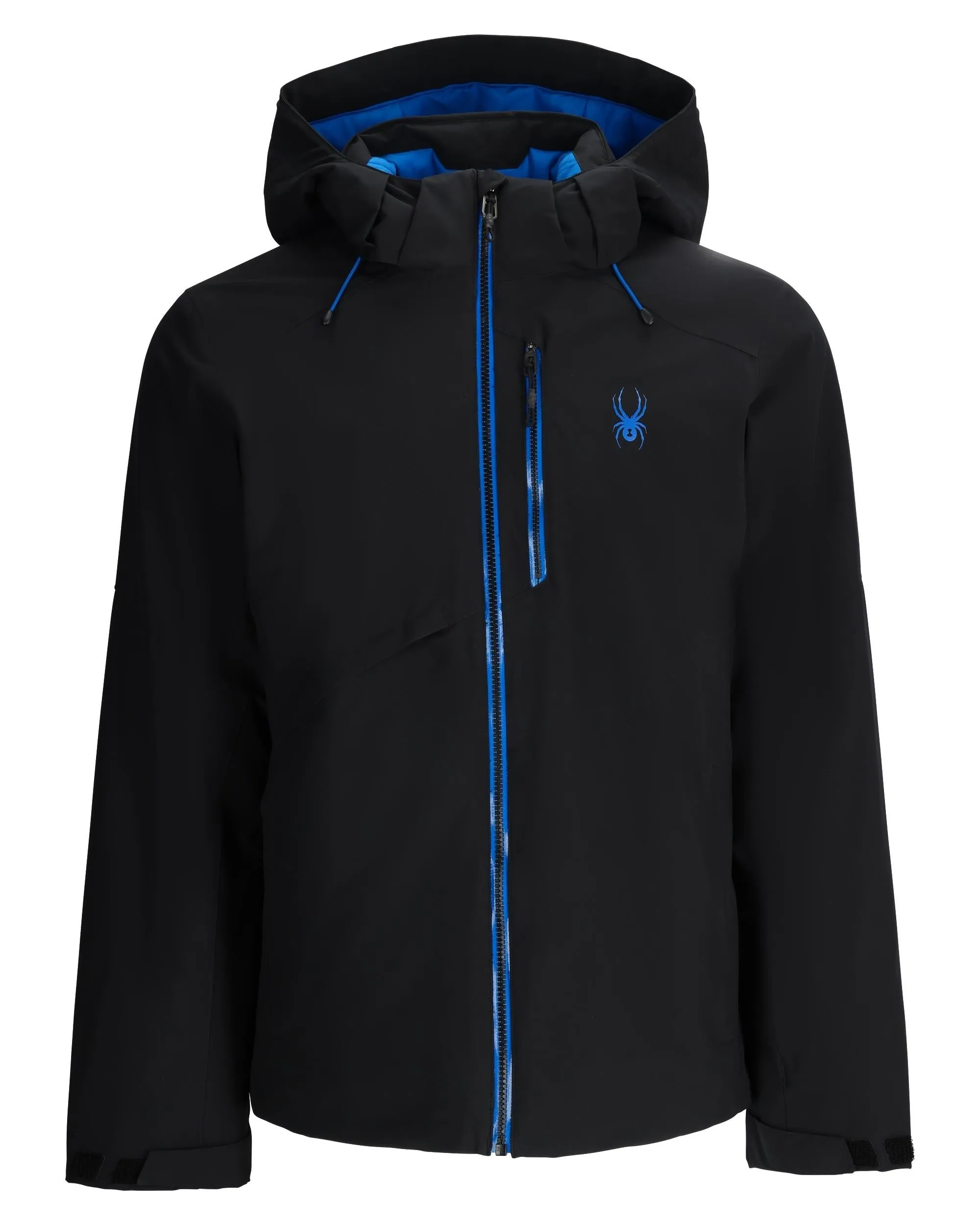 All Season Flex Fit Fabric Mens Tripoint Jacket - Black