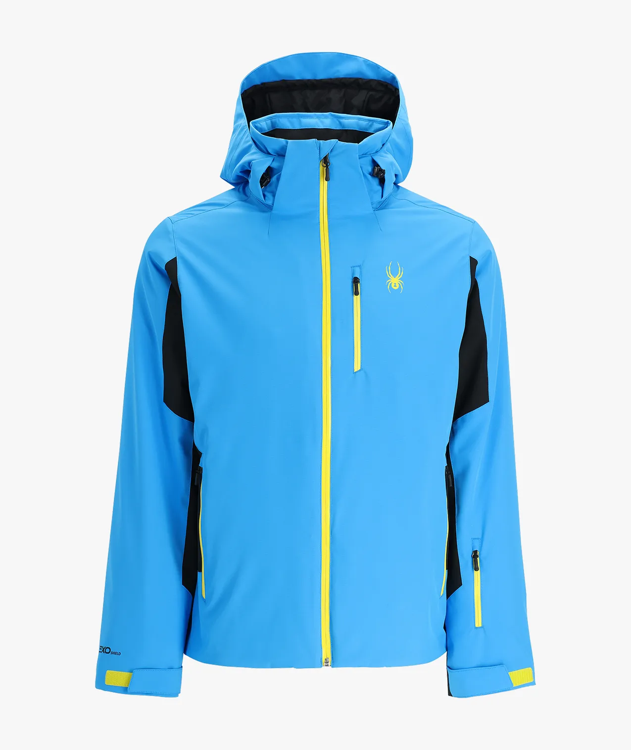 Mens Vertex Jacket - Aether Blue Convertible Style Moisture Wicking Finish