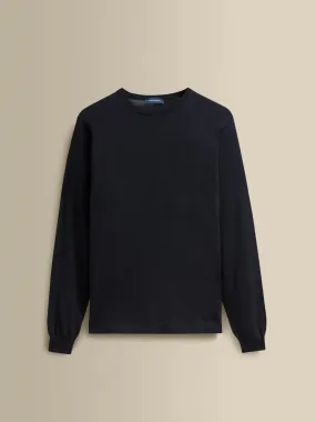 Merino Wool Extrafine Crew Neck Sweater All Day Comfort FadeResistant