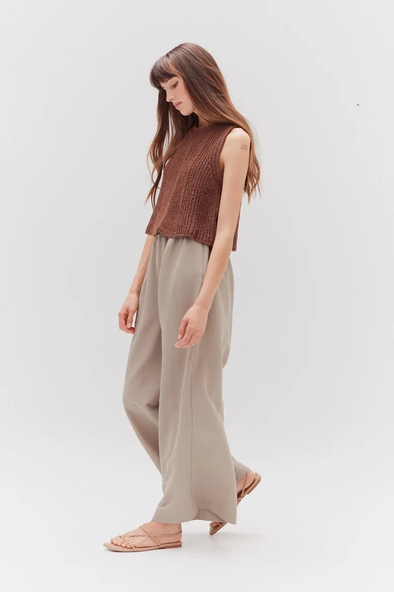 Cool Weather Eco Dye Process JILLIAN FLOWY SUMMER PANTS