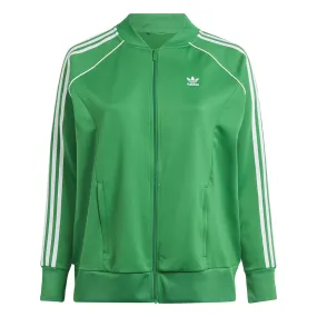 adidas - Women's Adicolor Classics SST Track Jacket (Plus Size) (IL6650) Light Reflective Zippers StretchFit Silhouette