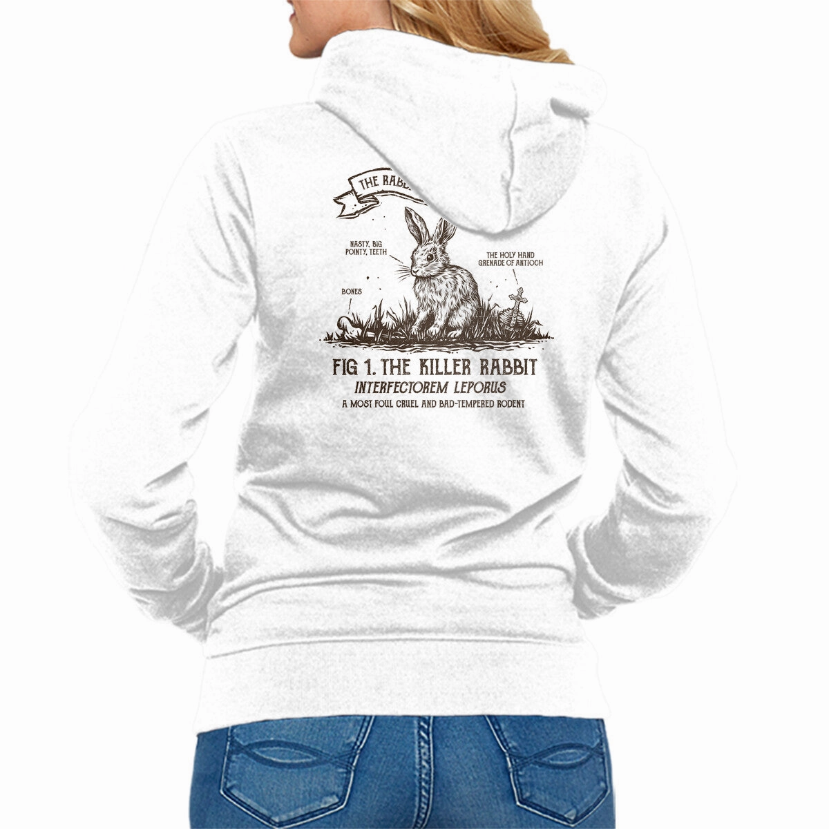 The Rabbit Of Caerbannog product chambray casualness Soft Feel