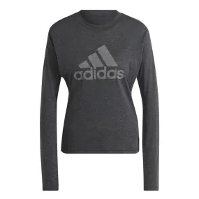 adidas - Women's Future Icons Winners Long Sleeve T-Shirt (IM2433) MultiPocketLayout Bonded Collars