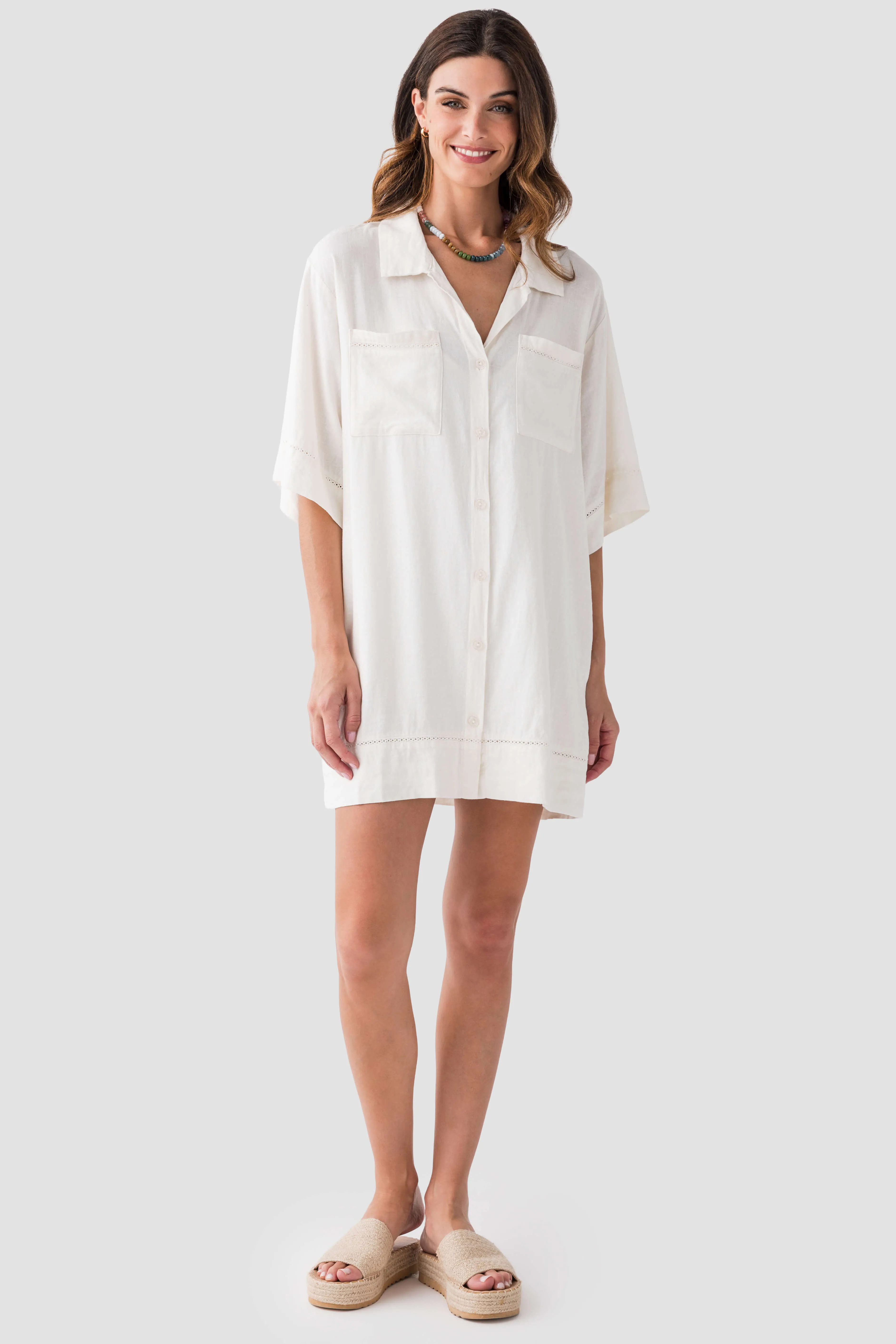 Z Supply Condesa Mini Dress Modern Finish