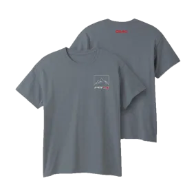 AT4 Mountain Graphic T-Shirt Foam Print Detail