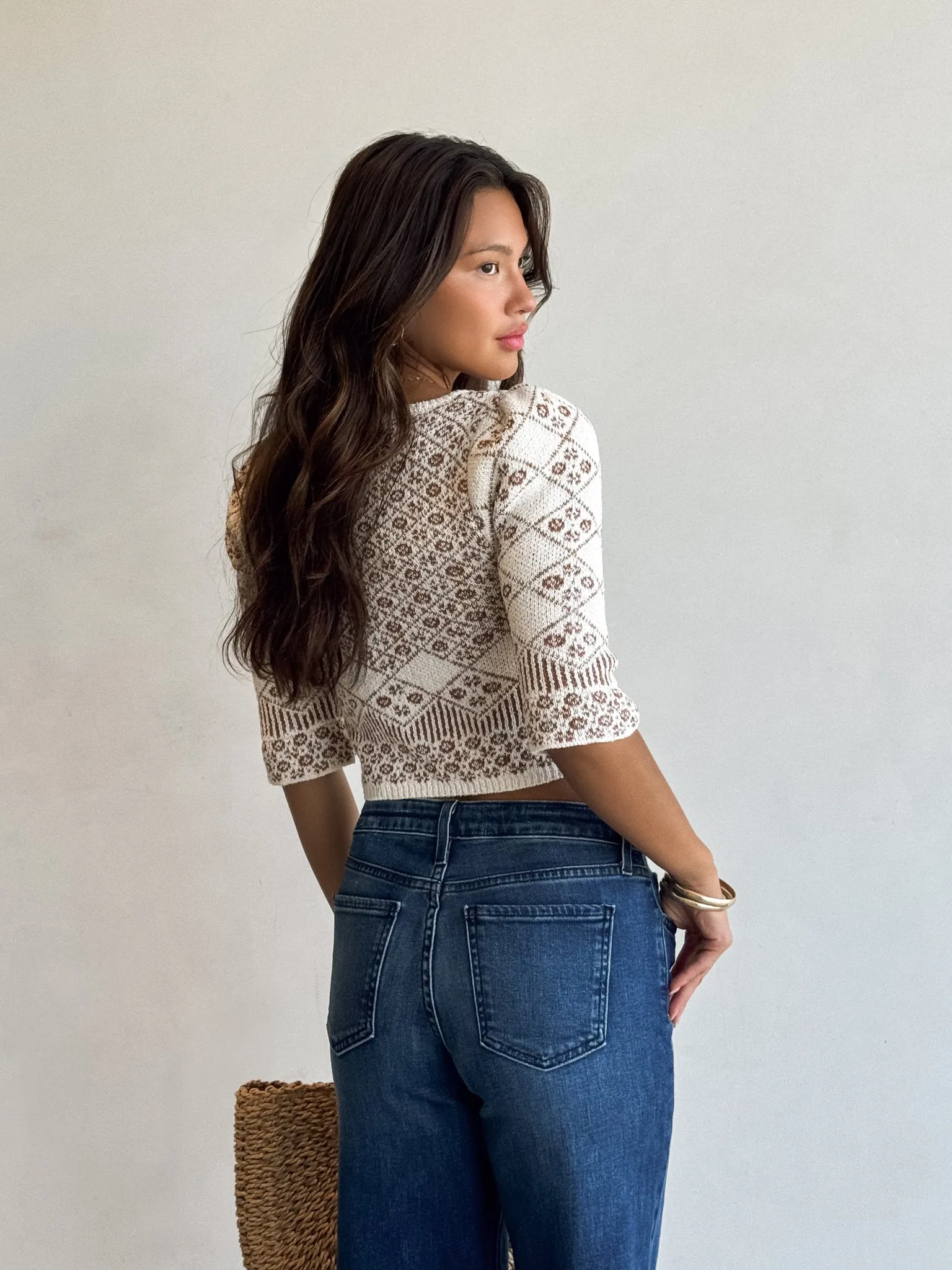 Odessa Knit Top Core Bold