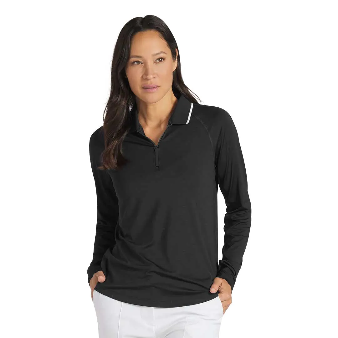 Softshell Coating Puma - Women's YouV Long Sleeve Polo (537499 01)