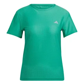 adidas - Women's Fast Running T-Shirt (HY5429) AdjustableDrawstring Frictionless Zipper Tracks
