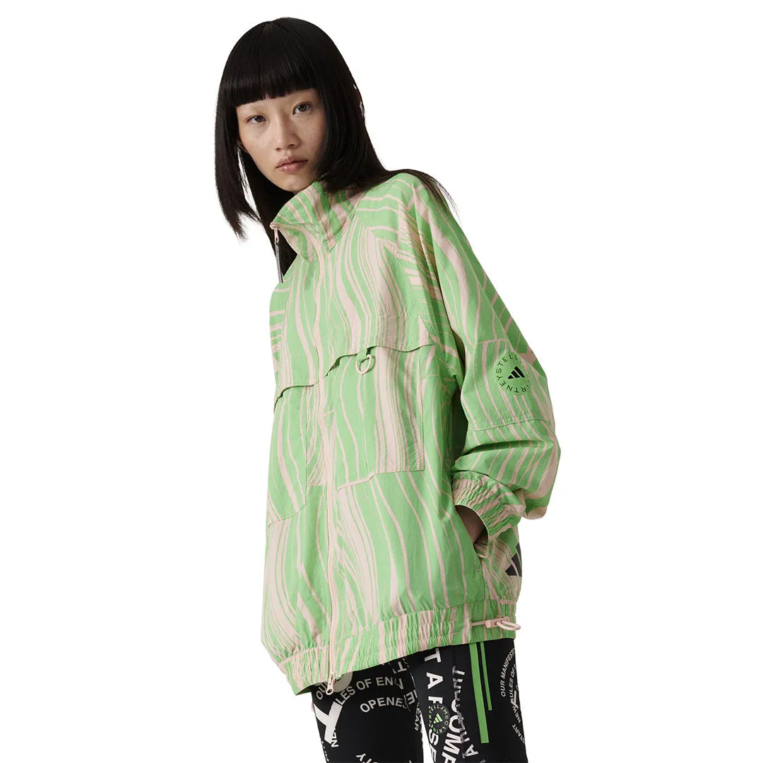 adidas - Women's adidas By Stella McCartney Printed Tracktop (HS0988) Quick Dry Fabric Technology