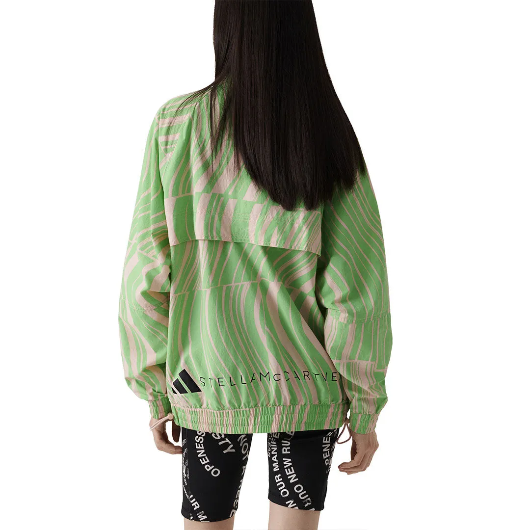 Flexible Cuffs adidas - Women's adidas By Stella McCartney Printed Tracktop (HS0988)