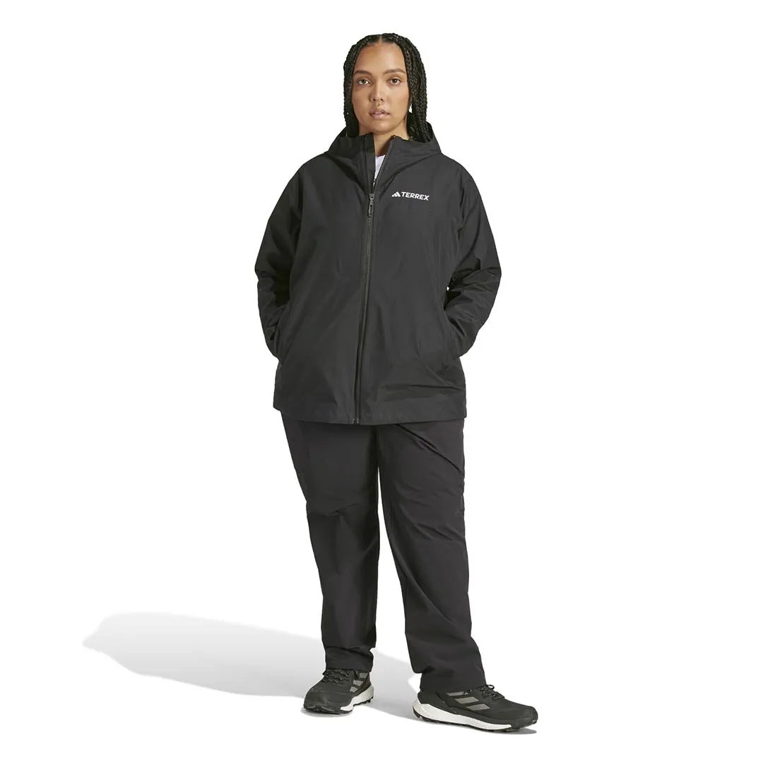 Tear Resistant Weave adidas - Women's Multi 2.5L RAIN.RDY Jacket (Plus Size) (IP1512)