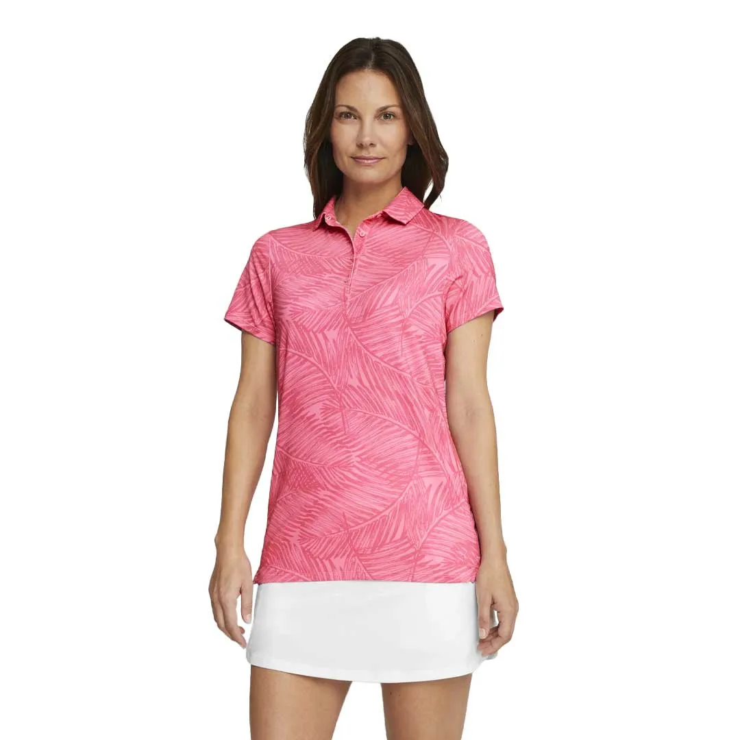 Puma - Women's MATTR Fern Short Sleeve Polo (621633 02) Subtle Design Detail