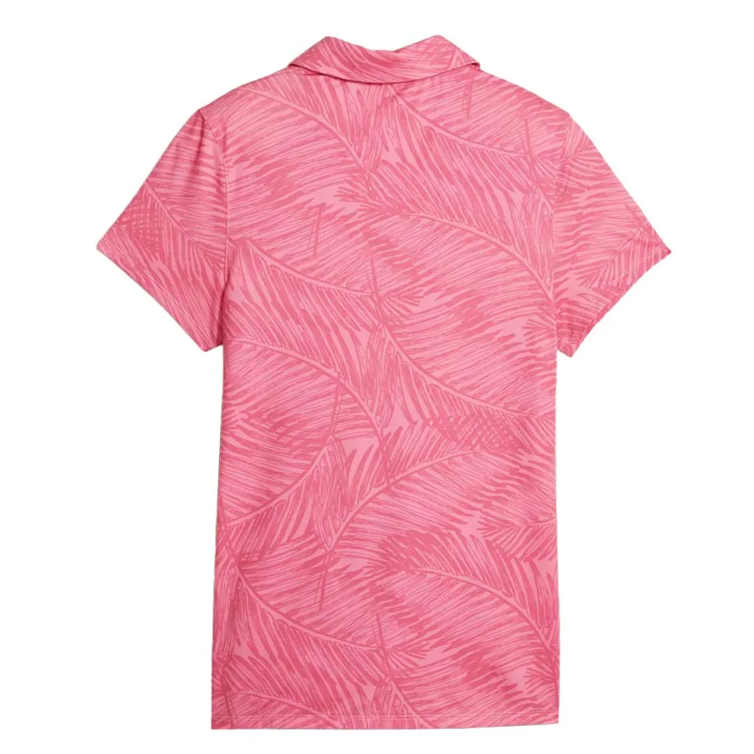 Monochrome Look Tactical Wear Puma - Women's MATTR Fern Short Sleeve Polo (621633 02)