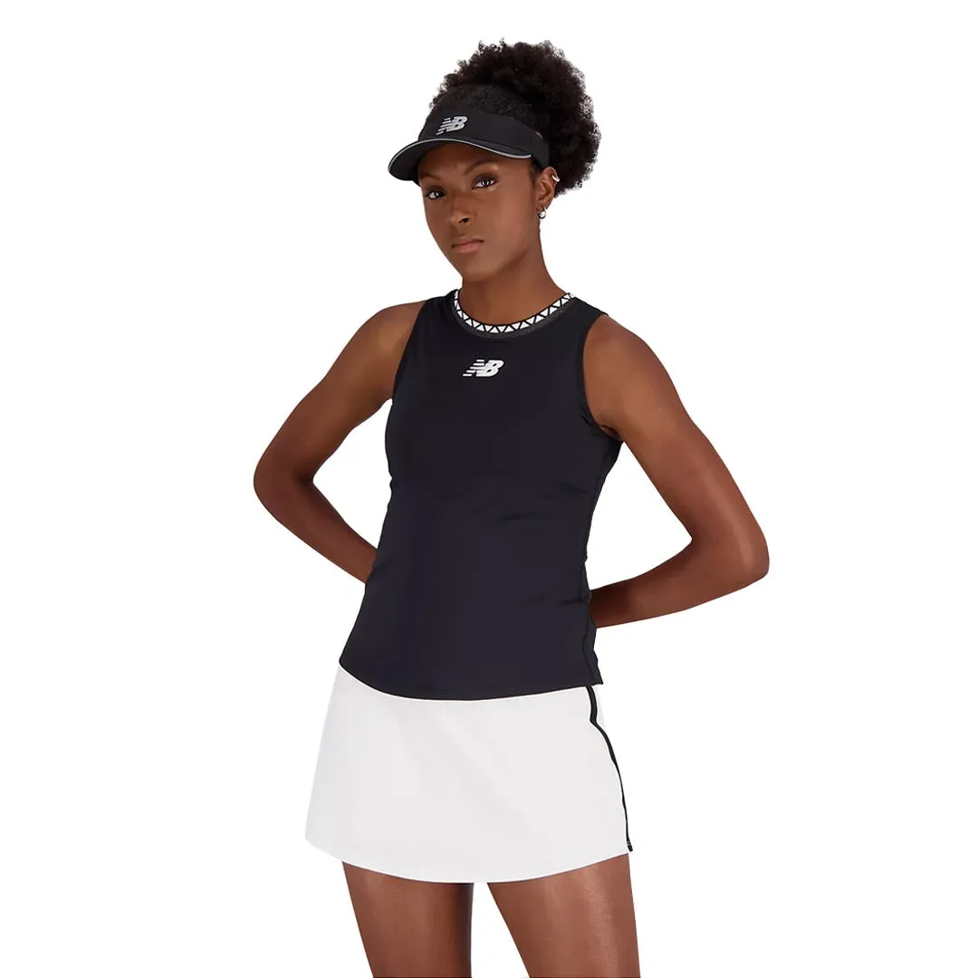 New Balance - Women's Tournament Tank Top (WT31430 BK) Hooded Comfort Fit
