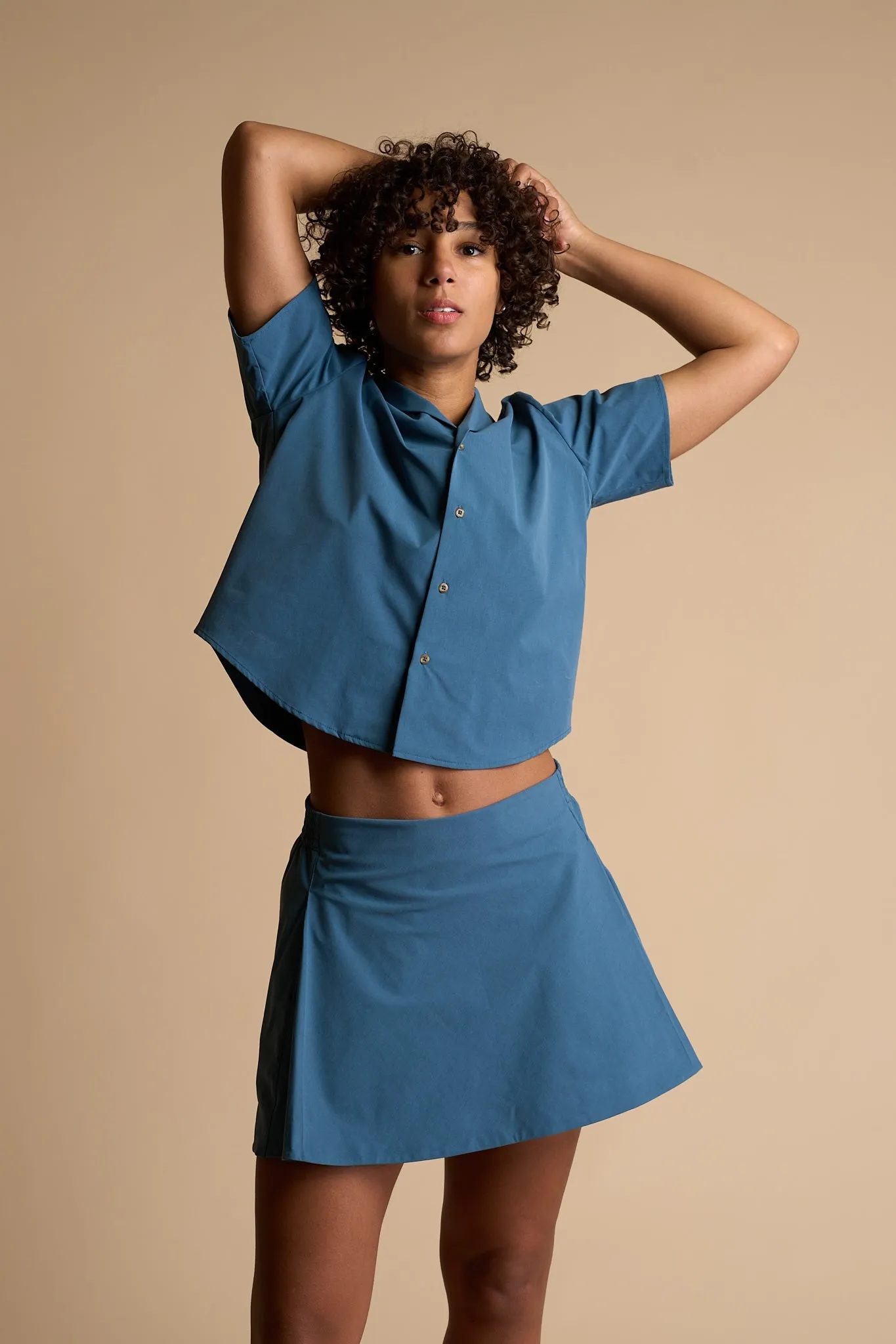 Bielzia Venture Skort Breezy Fit Suede Feel