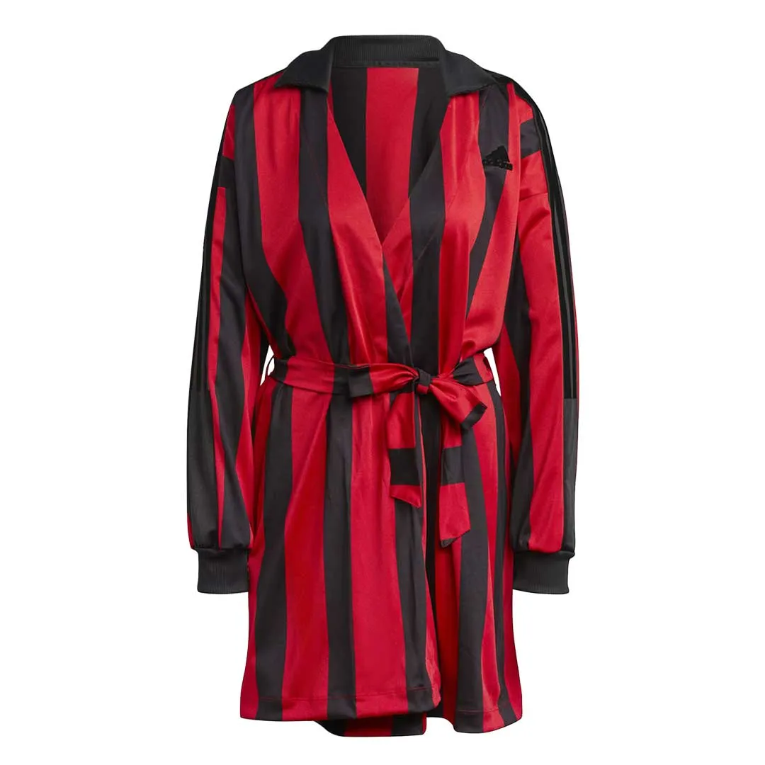 Adjustable Drawstring Waist Adjustable Hood System adidas - Women's Jacquard Jersey Dress (IC6630)