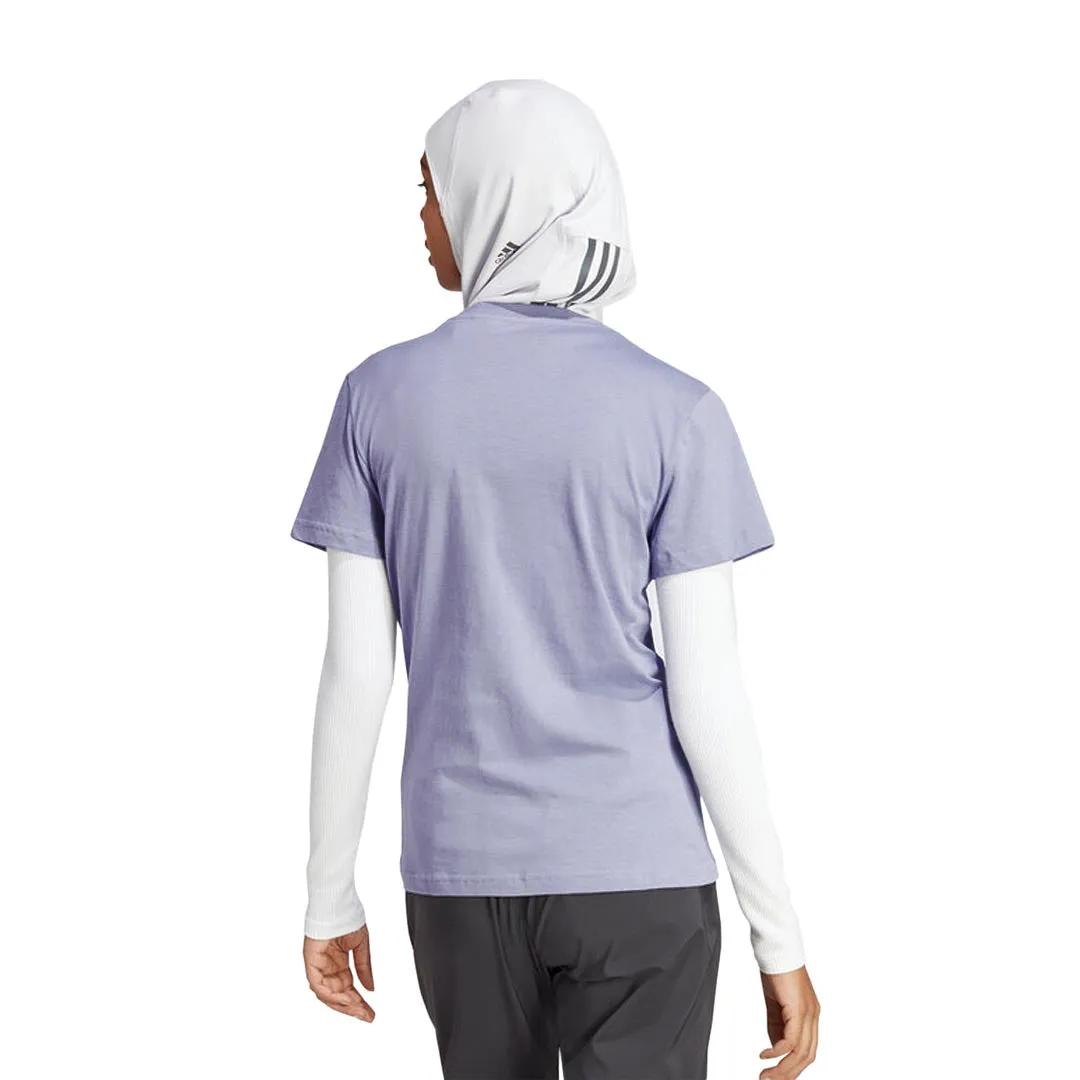 Low Profile Logoing adidas - Women's Terrex Classic Logo T-Shirt (HY4049)