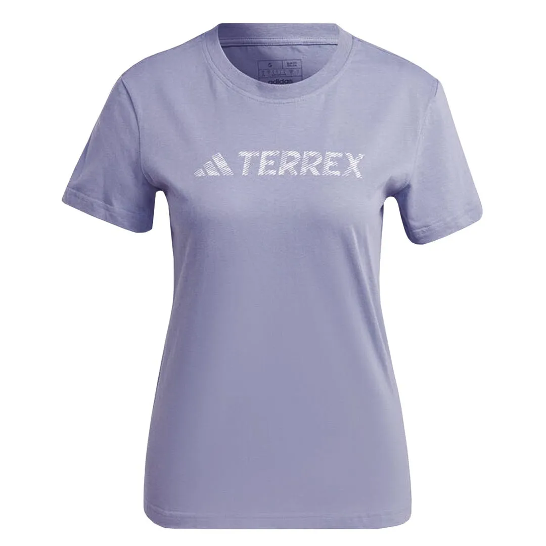 Polarized Sun Protection ContouredShoulderFit adidas - Women's Terrex Classic Logo T-Shirt (HY4049)